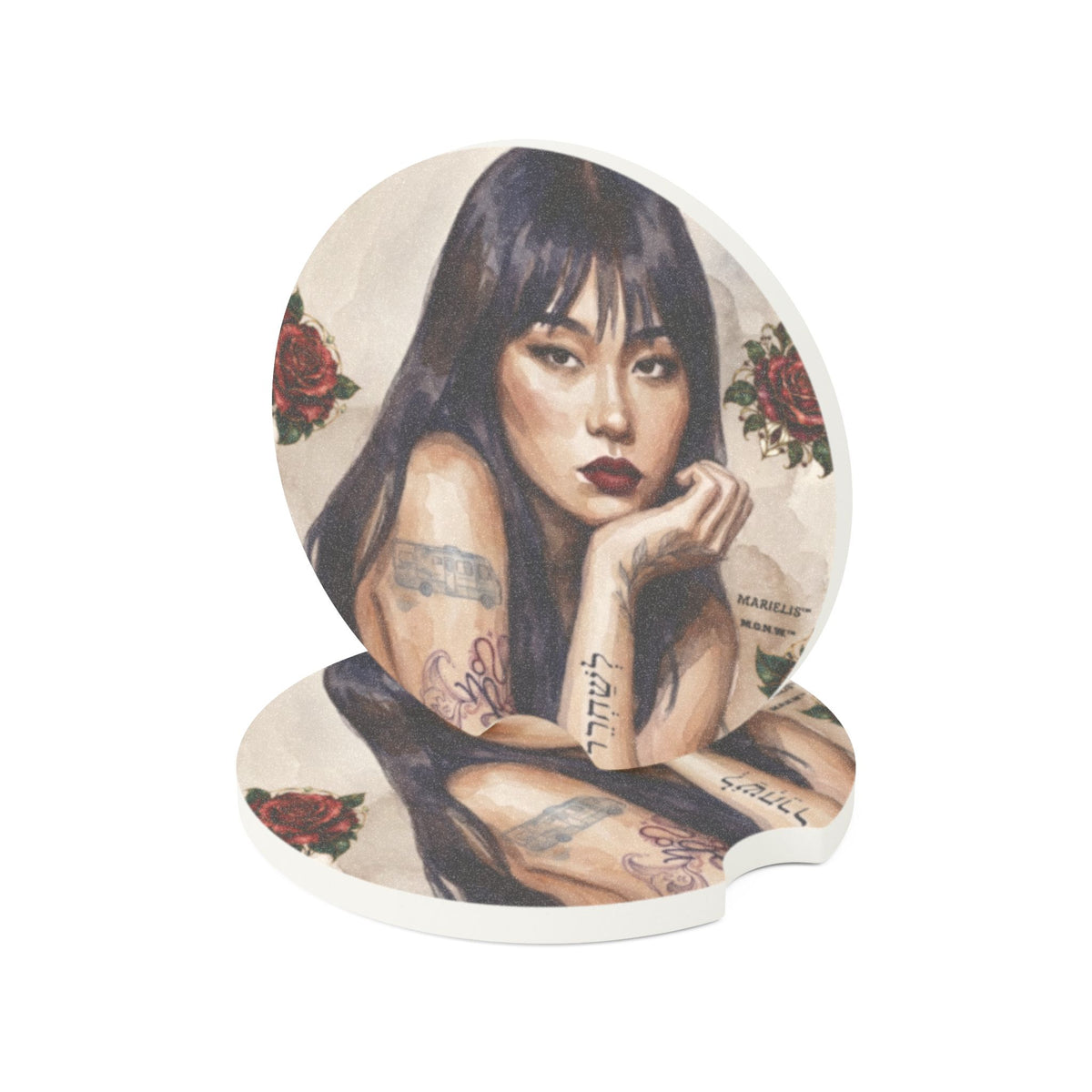 MARIELIS™ Edition Soapstone Car Coaster