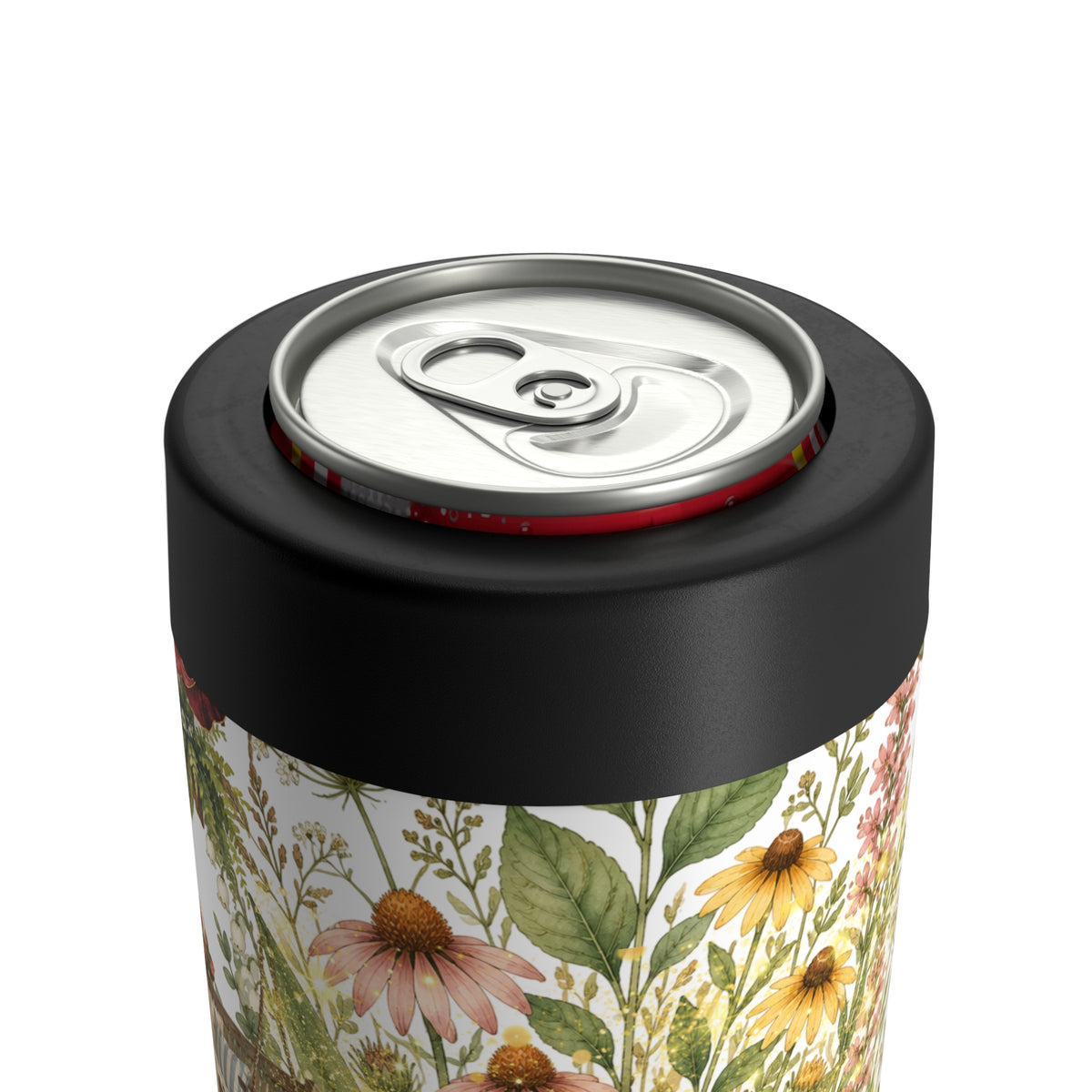 Vintage Botanical Garden Can Holder