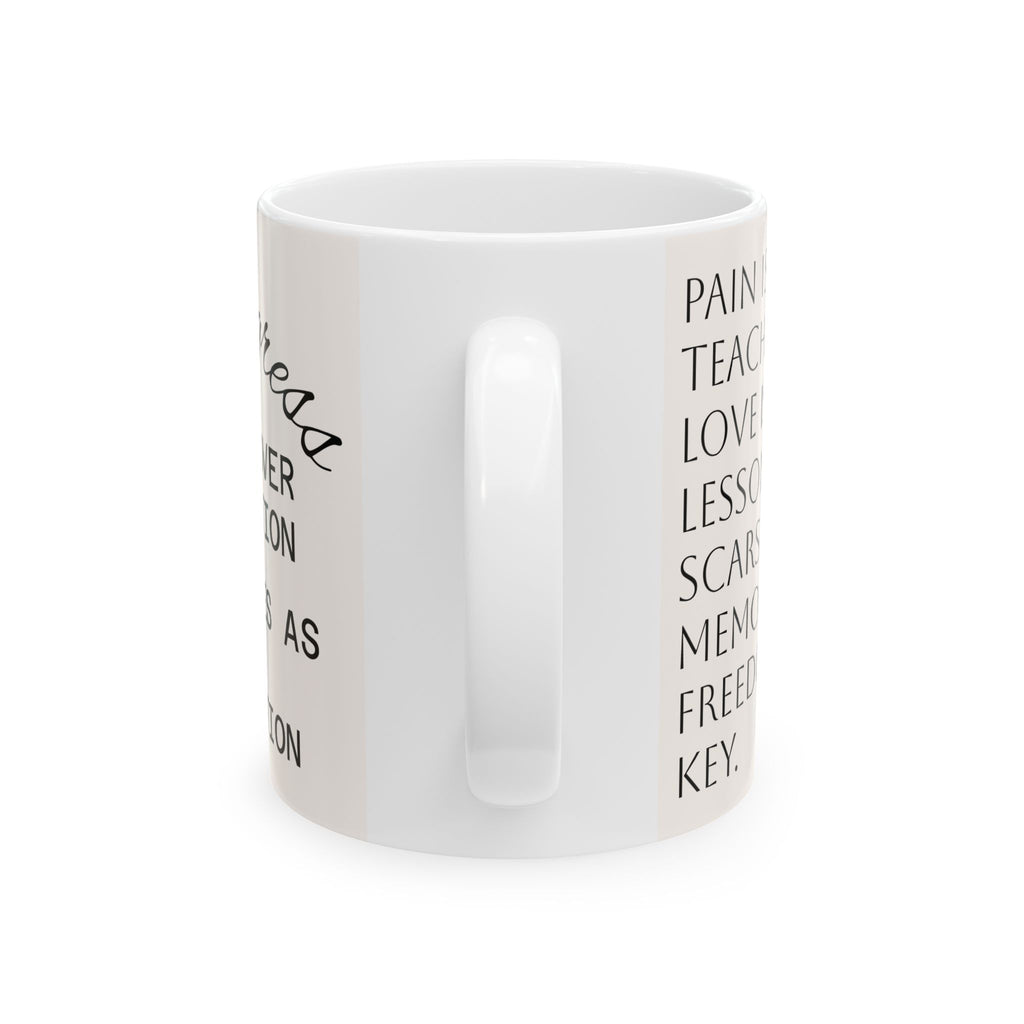 “Perfect Memories” Inspirational Woman Portrait Ceramic Mug