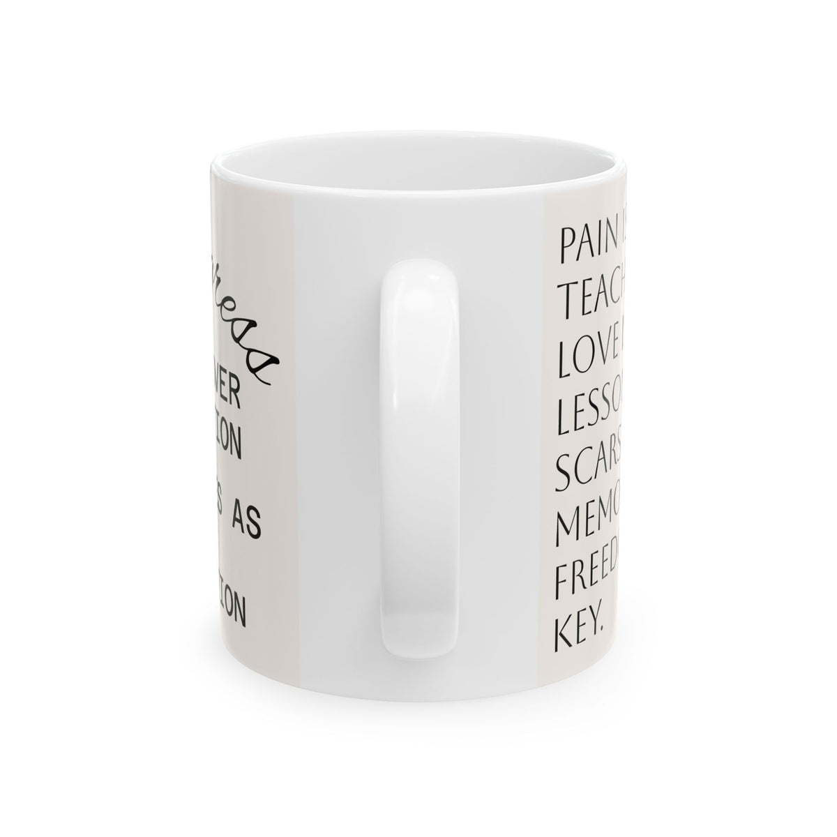 “Perfect Memories” Inspirational Woman Portrait Ceramic Mug