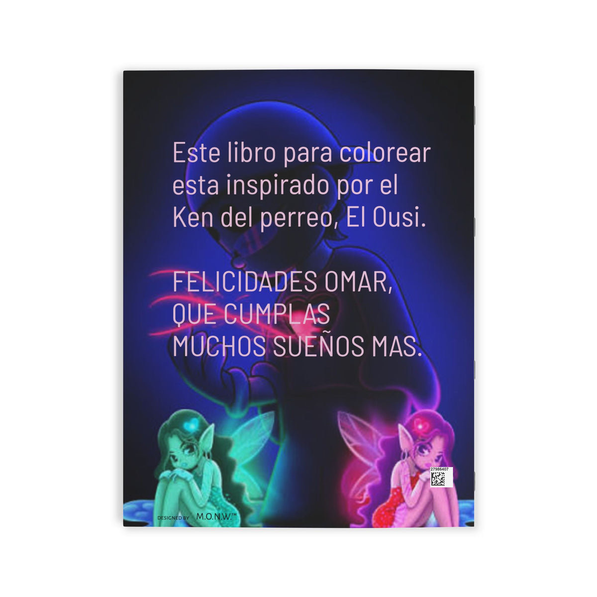 Omar Courtz Inspired Coloring Book – Latin Music Fan Art & Creative Relaxation Gift