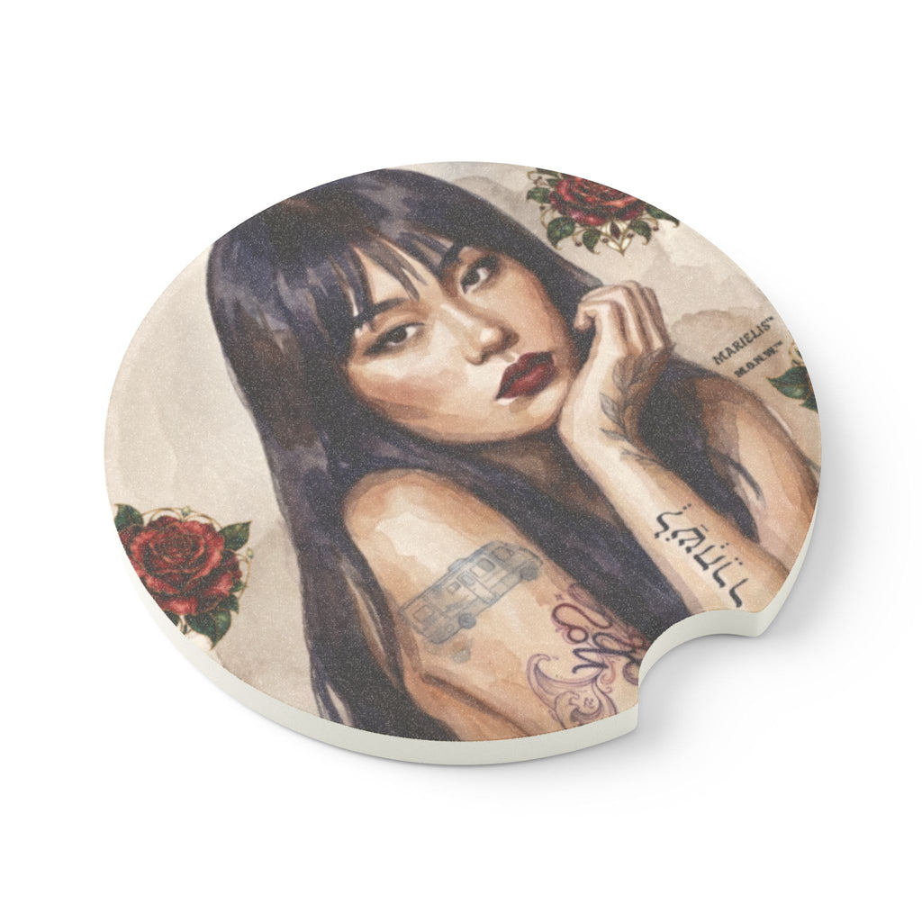 MARIELIS™ Edition Soapstone Car Coaster