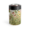 Vintage Botanical Garden Can Holder