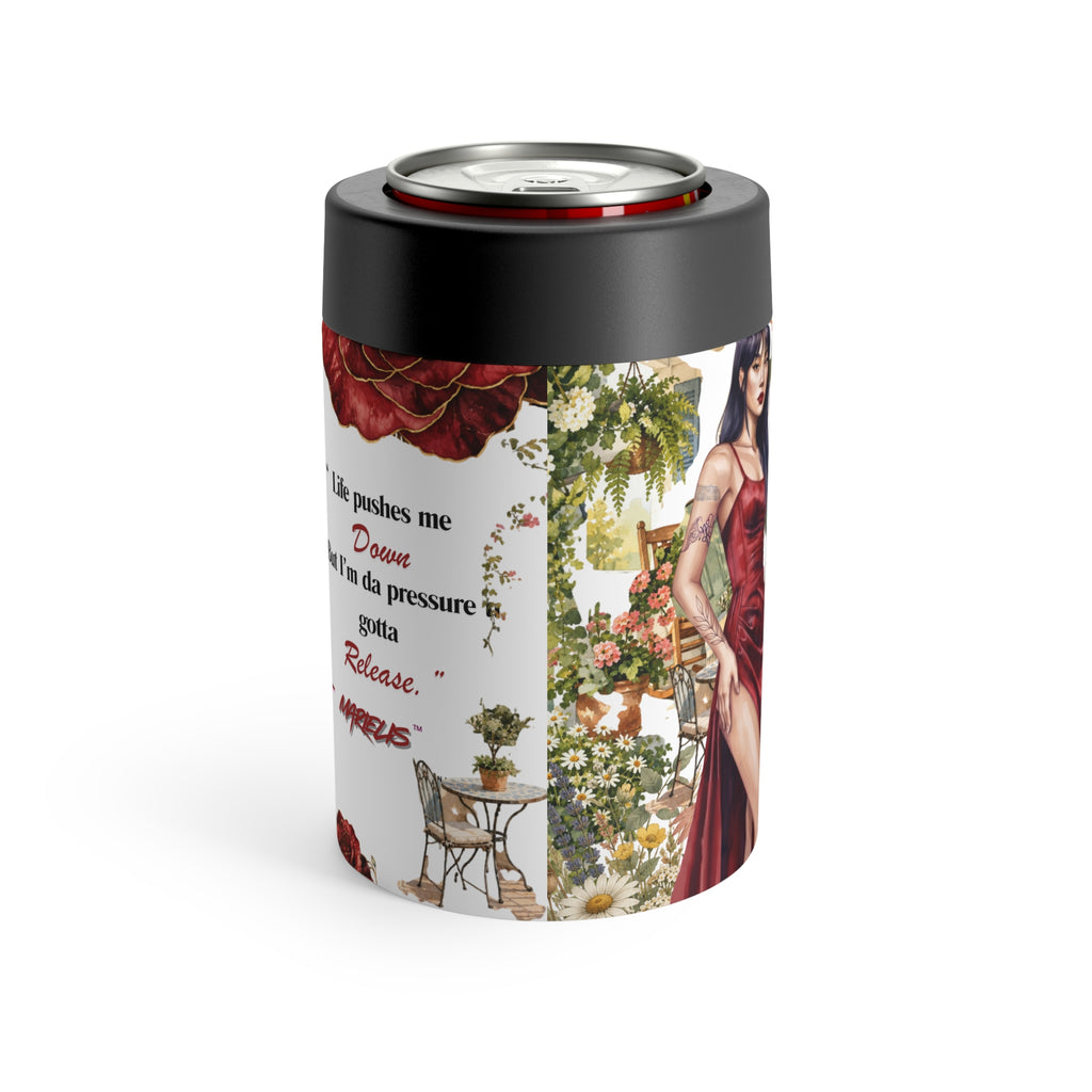 Vintage Botanical Garden Can Holder