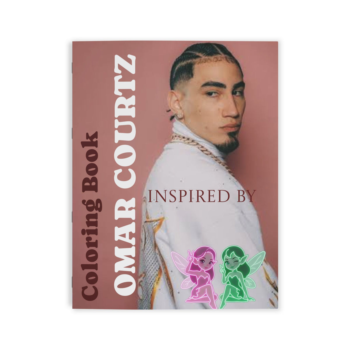 Omar Courtz Inspired Coloring Book – Latin Music Fan Art & Creative Relaxation Gift